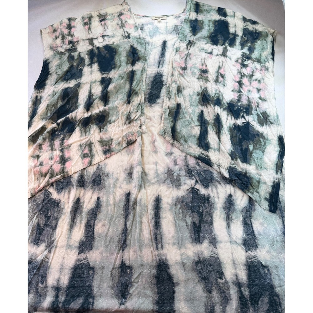 Haute Hippie Tribe Tie Dye Kimono Cardigan Boho Festival Cover Up XXS